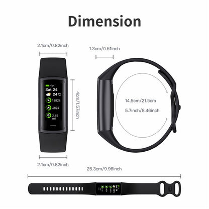 Slim Fitness Tracker Watch - S&N Gadgets