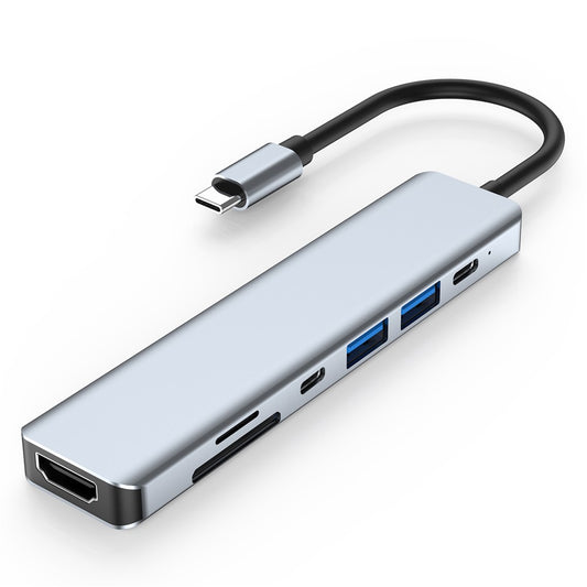 7-in-1 USB-C Portable Adapter - S&N Gadgets