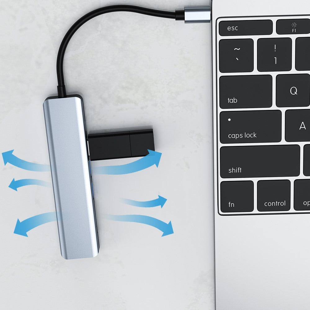 7-in-1 USB-C Portable Adapter - S&N Gadgets