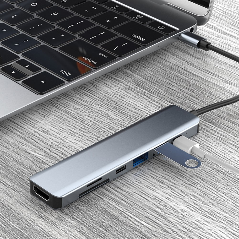 7-in-1 USB-C Portable Adapter - S&N Gadgets