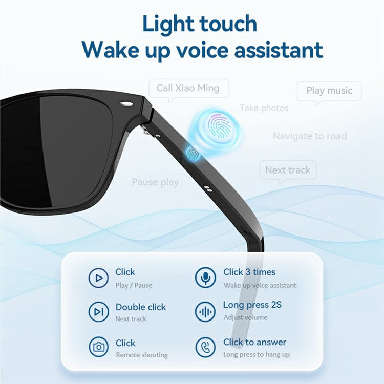 Anti-Blue-Ray Bluetooth-compatible Glasses - S&N Gadgets