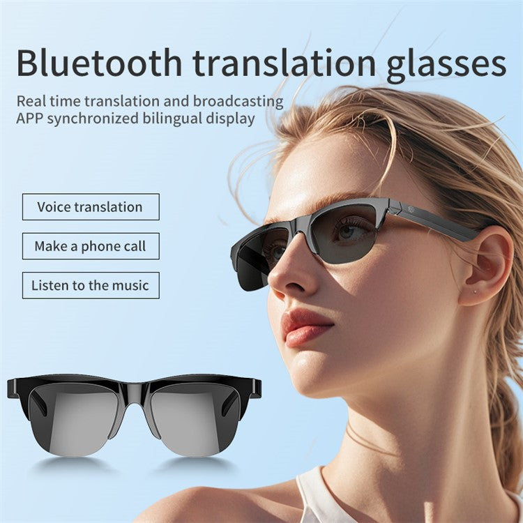 Smart AI Translation Bluetooth-Compatible Glasses - S&N Gadgets