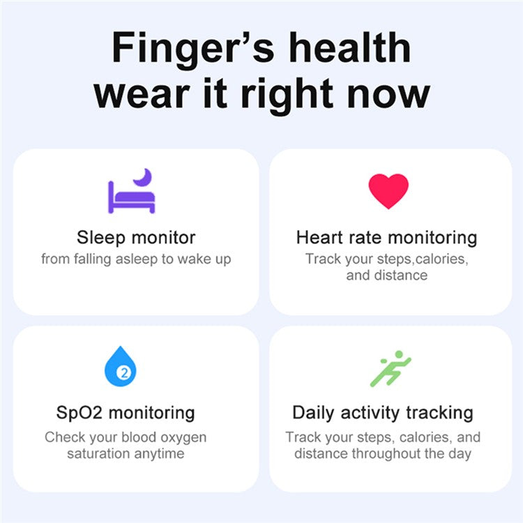 Multifunction Smart Ring with Charging Case - S&N Gadgets