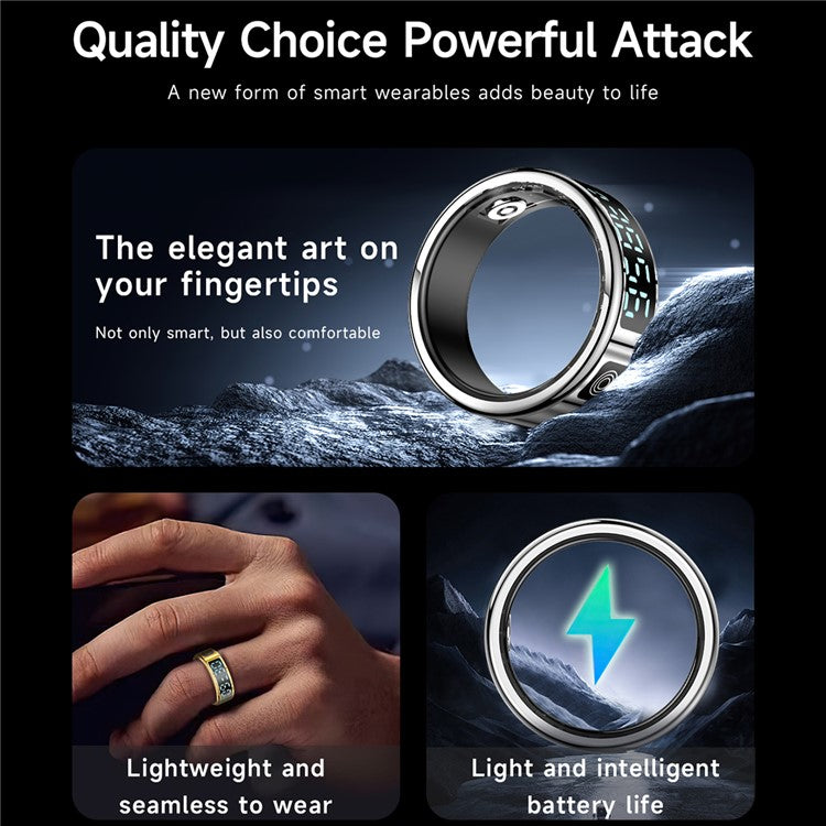 Digital Display Smart Ring - S&N Gadgets