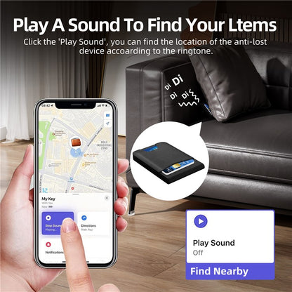 Card Holder Anti-Lost Tracker for iPhone Find My Network - S&N Gadgets