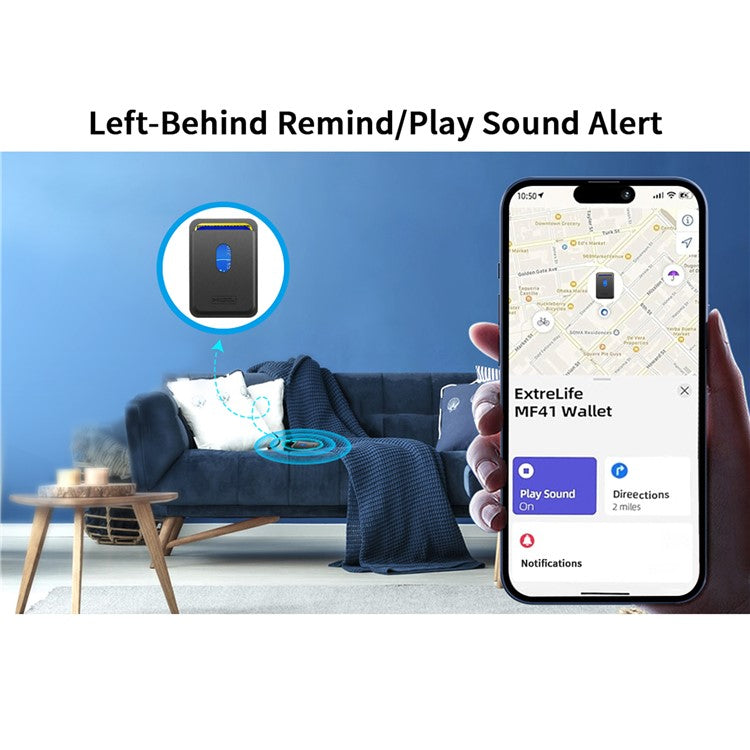 Card Holder Anti-Lost Tracker Compatible with Find My App - S&N Gadgets