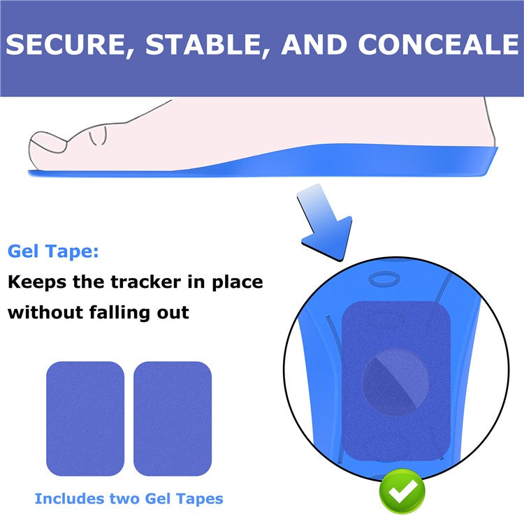 Kids / Seniors Smart Tracker Insoles (smart tracker not included) - S&N Gadgets
