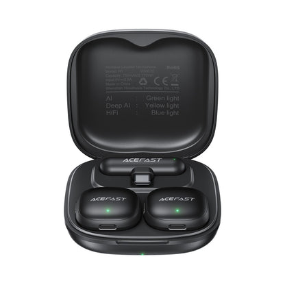 ACEFAST Wireless Lavalier Mic 360° Omnidirectional AI Noise Cancelling - S&N Gadgets