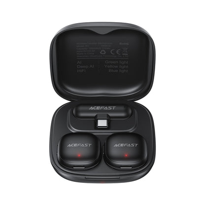 ACEFAST Wireless Lavalier Mic 360° Omnidirectional AI Noise Cancelling - S&N Gadgets