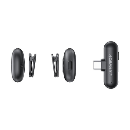 ACEFAST Wireless Lavalier Mic 360° Omnidirectional AI Noise Cancelling - S&N Gadgets