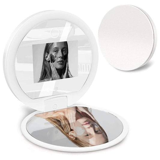 Smart Makeup Mirror Built-in UV Camera for Sunscreen Test - S&N Gadgets