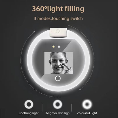 Smart Makeup Mirror Built-in UV Camera for Sunscreen Test - S&N Gadgets