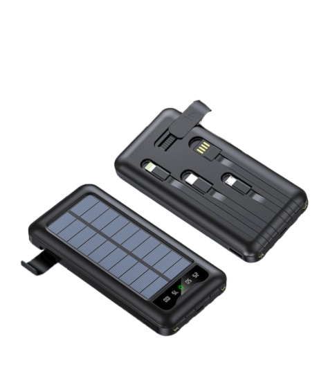 4-in-1 Solar Power Bank 10000mAh - S&N Gadgets
