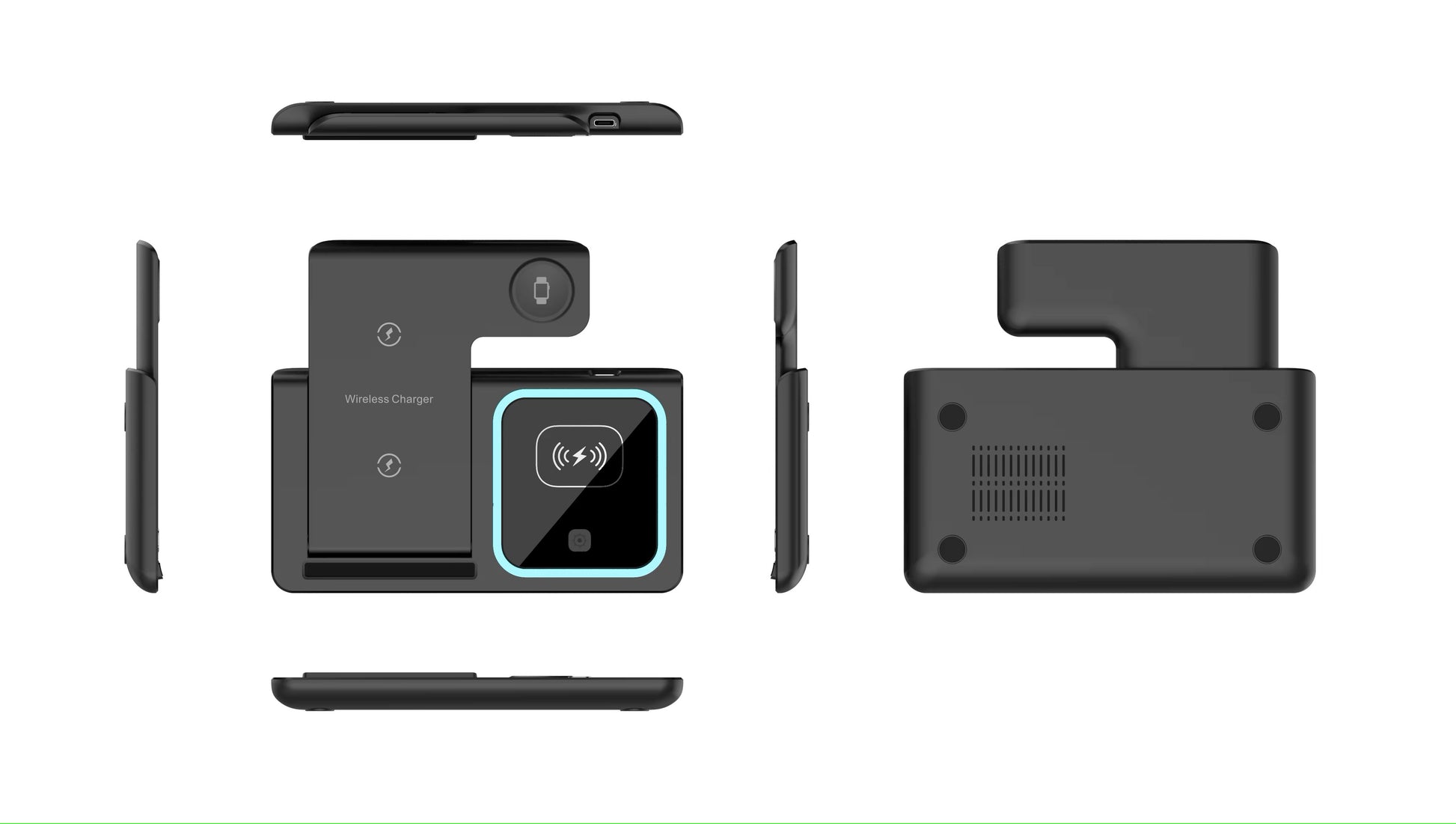 3-in-1 Wireless Power Station - S&N Gadgets